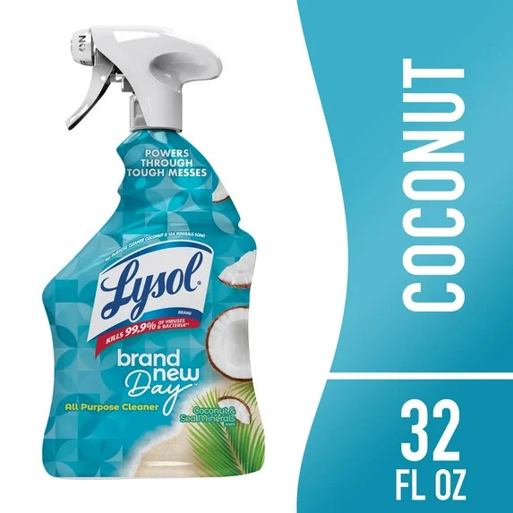 Lysol® All-Purpose Cleaner, Sanitizing and Disinfecting Spray, to Clean and Deodorize, Coconut &... | Walmart (US)