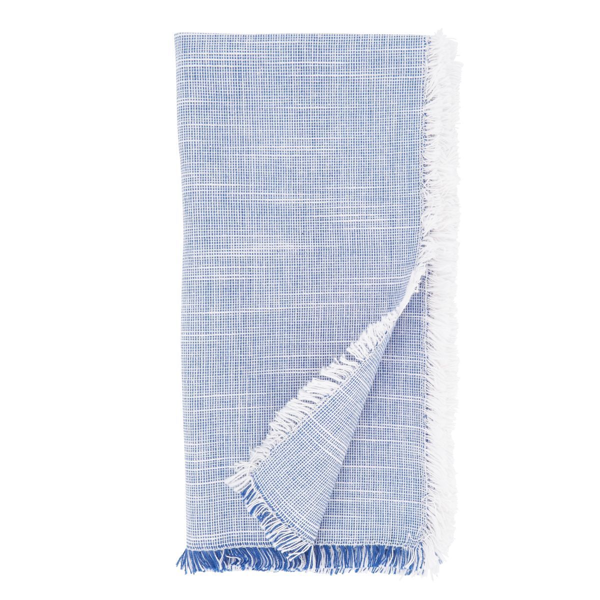 Saro Lifestyle Cotton Napkins With Two-Tone Fringe Design | Target