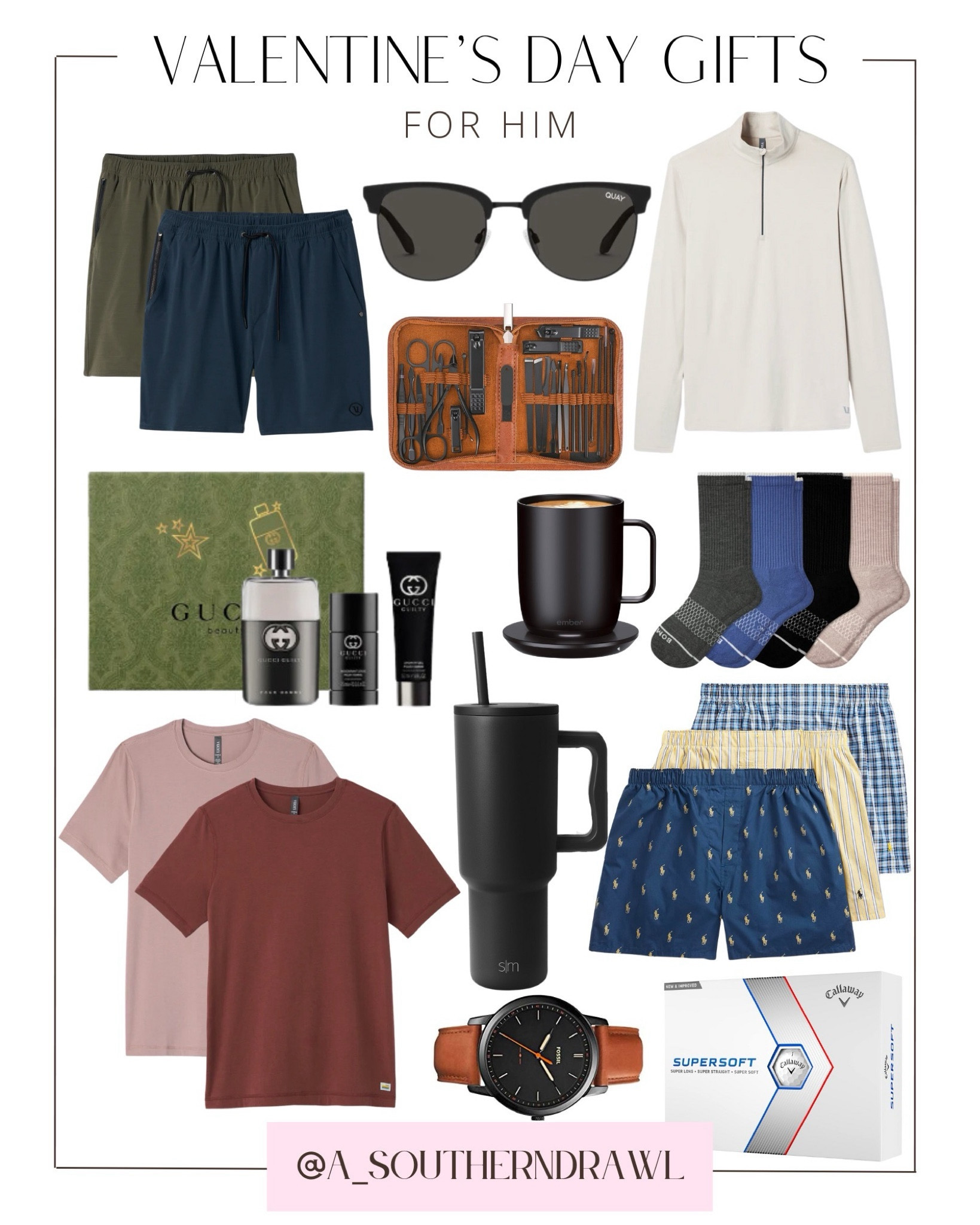 Valentines day gifts for him - gift for him - Valentine’s Day gifts for your husbands - husband Valentine’s Day gifts - boyfriends gifts for Valentine’s Day - Valentine’s Day gift ideas

#LTKmens #LTKSeasonal #LTKstyletip