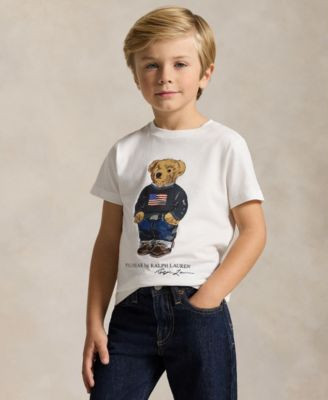 Boys' 2-7 Polo Bear Jersey T-Shirt | Macy's
