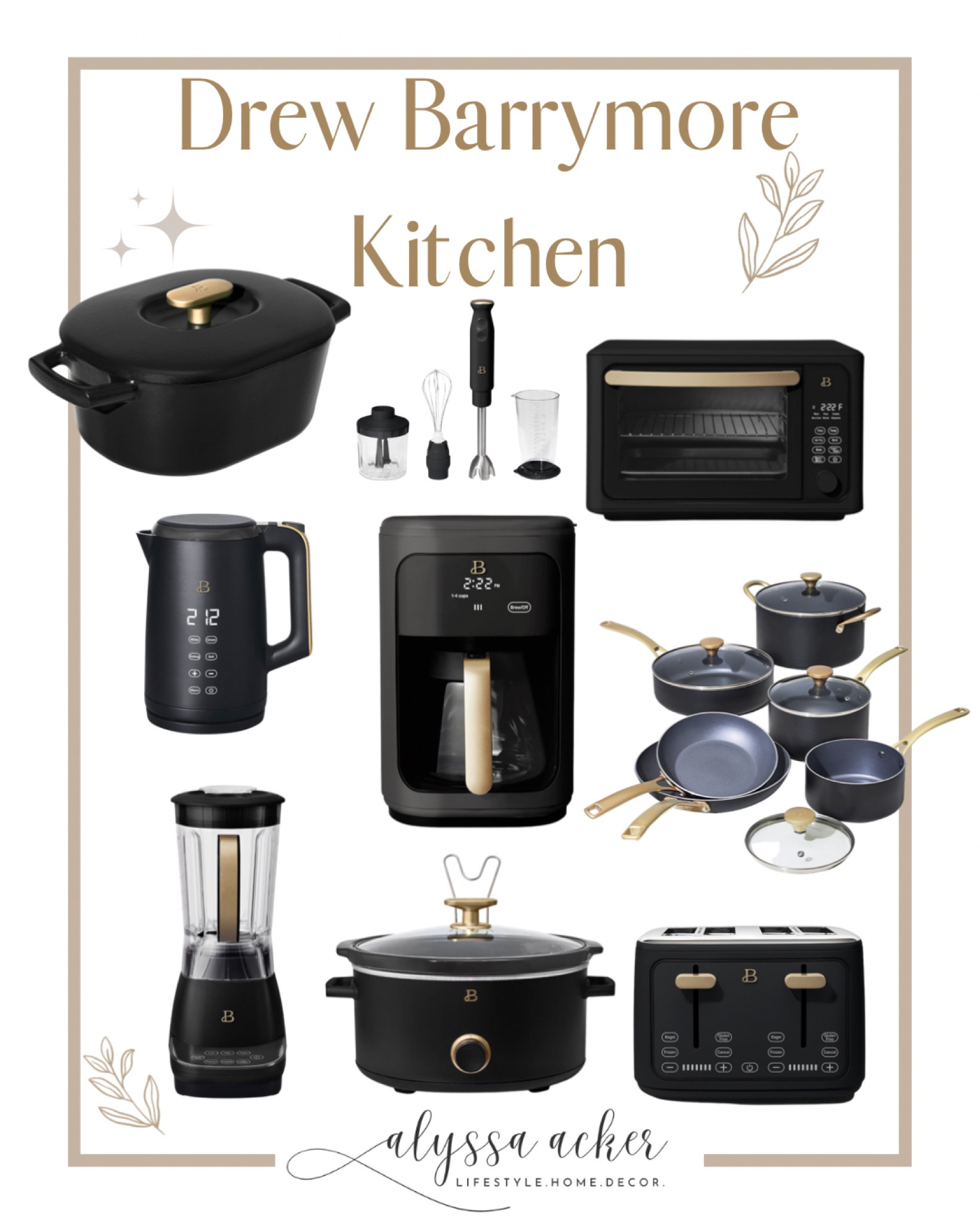 I am still not over how cute Drew Barrymore’s Beautiful Kitchen appliances are! 

Retro style Kitchen appliances 
Walmart Kitchen
Kitchen Inspiration 

#LTKhome #LTKunder100 #LTKstyletip