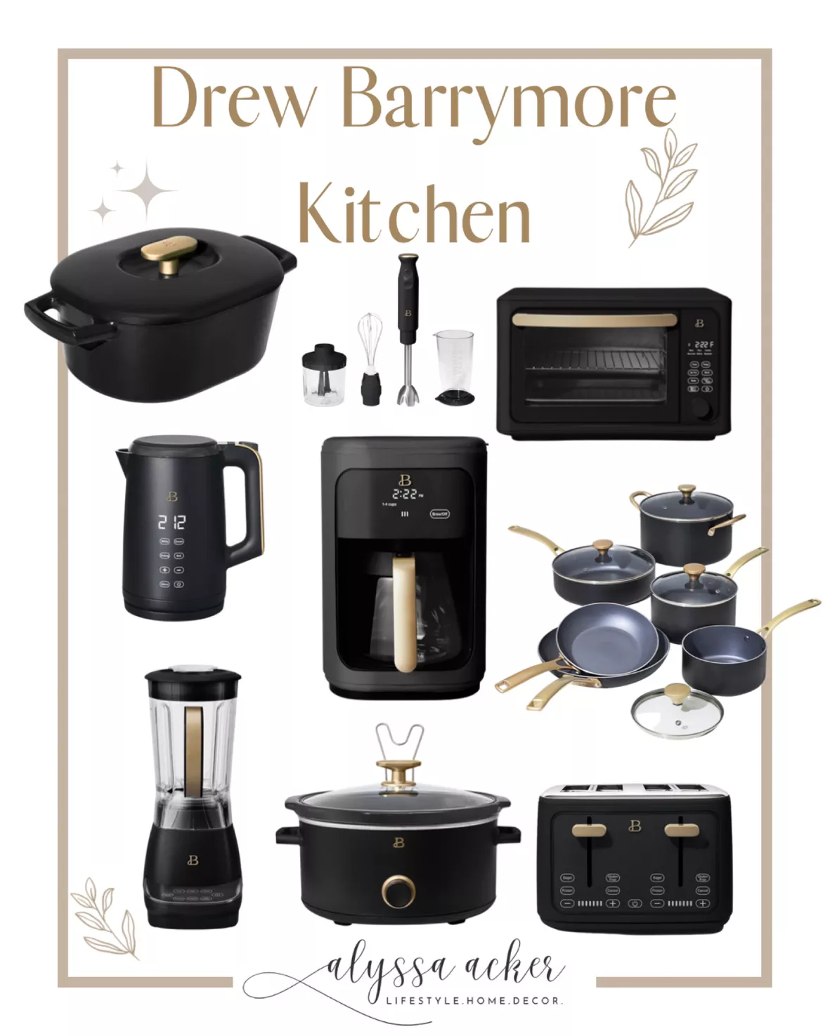 Beautiful by Drew Barrymore Kitchen Appliances in Kitchen Appliances 
