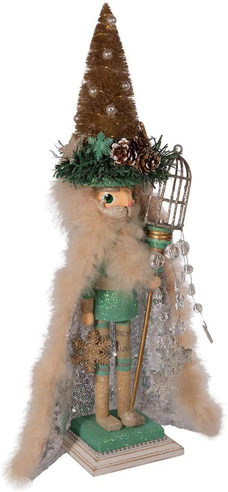 Kurt S. Adler HA0570 Nutcracker, White, Celadon | Amazon (US)