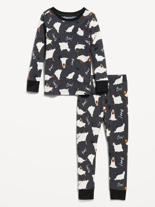 Matching Unisex Printed Snug-Fit Pajama Set for Toddler & Baby | Old Navy (US)