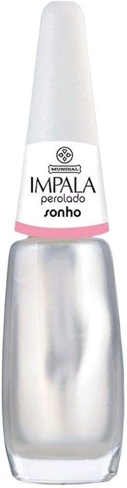 Impala Cosmeticos Esmalte Perolado Sonho Branco 7.5 Ml | Amazon (BR)