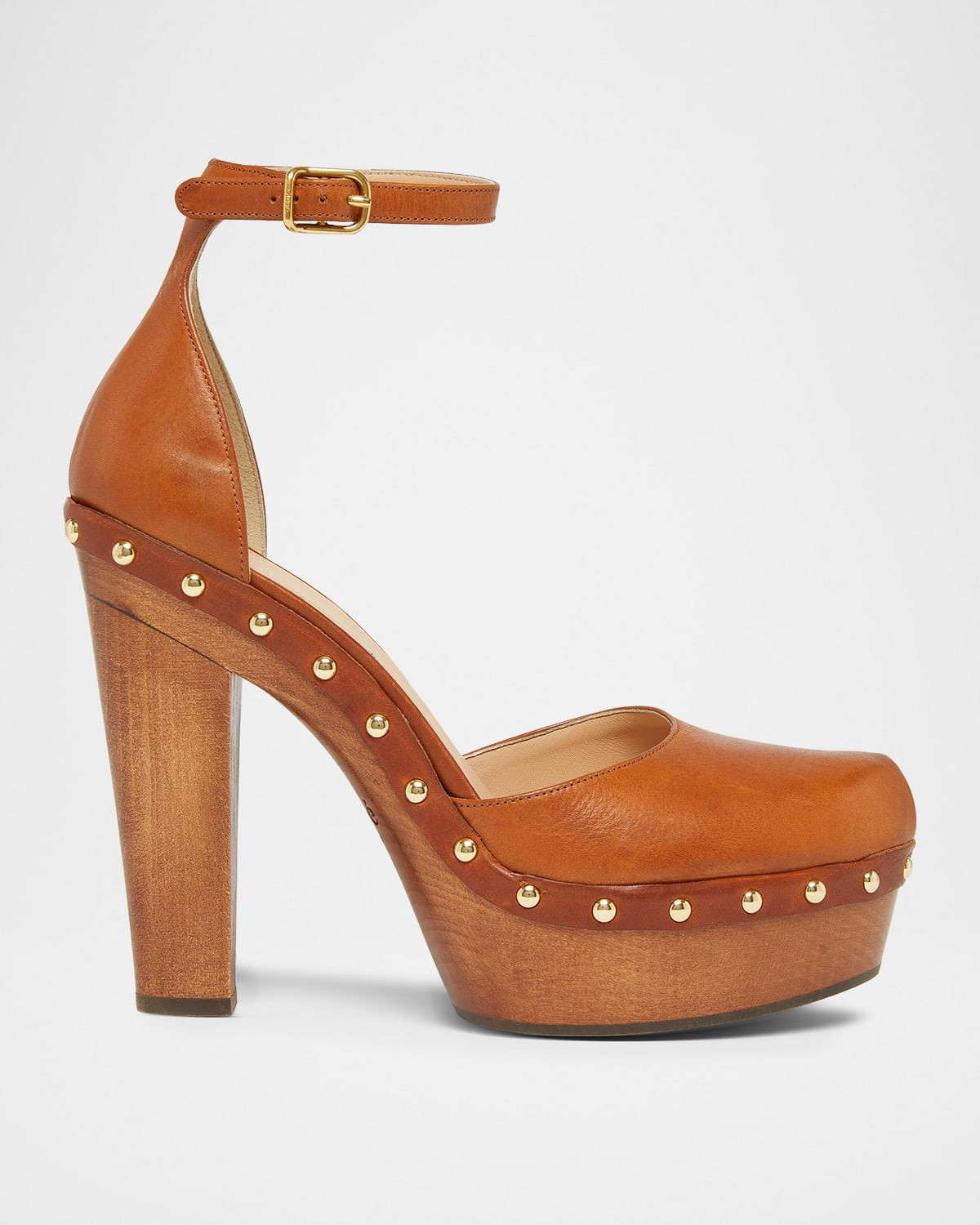 130mm Lola Leather Platform Pumps | Neiman Marcus