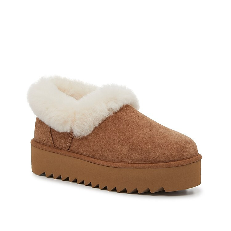 UGG Nita Platform Slipper | Women's | Chestnut | Size 11 | Slippers | DSW