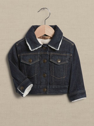 Sherpa Jean Jacket for Baby + Toddler | Banana Republic (US)
