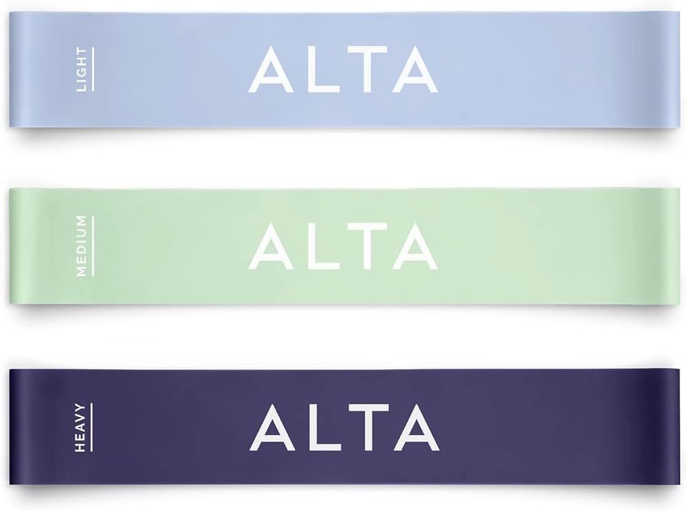 ALTA Mini Loop Bands for Exercise - Premium Durable Latex - Small Resistance Bands for Women, Min... | Amazon (US)