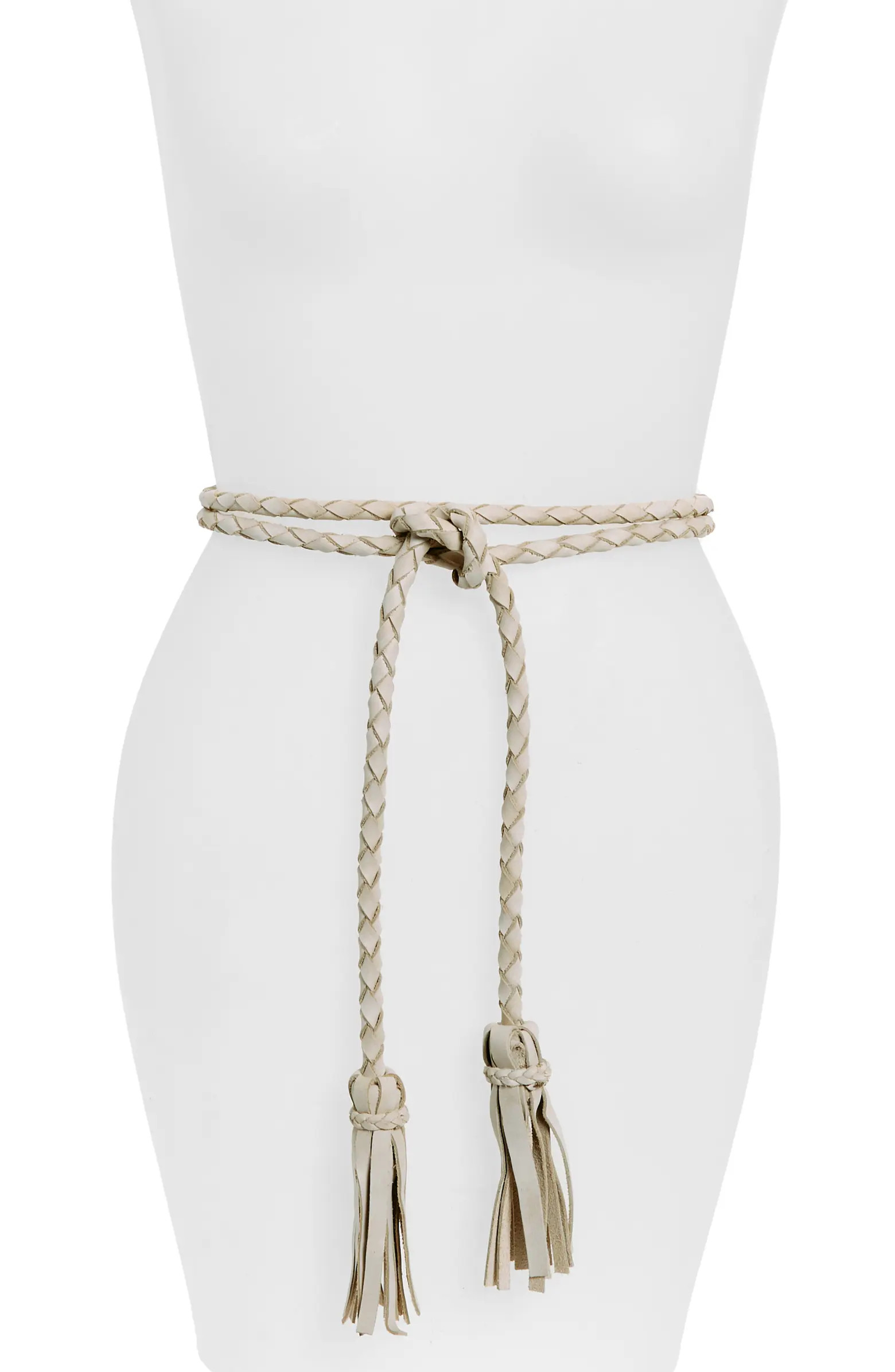 Fringe Soga Leather Belt | Nordstrom