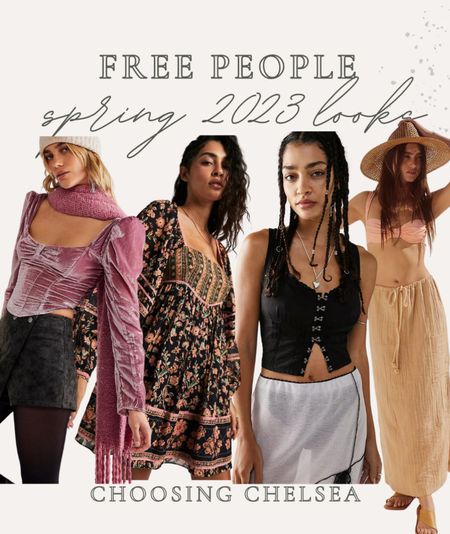 Free people- free people spring collection- free people curvy looks- corset top- velvet spring top- mid size dress

#LTKFind #LTKSeasonal #LTKcurves