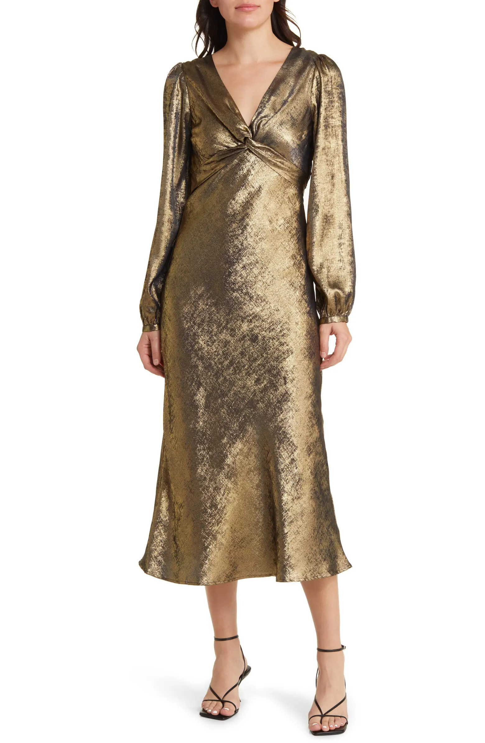 Lost + Wander Margaux Long Sleeve Midi Dress | Nordstrom | Nordstrom