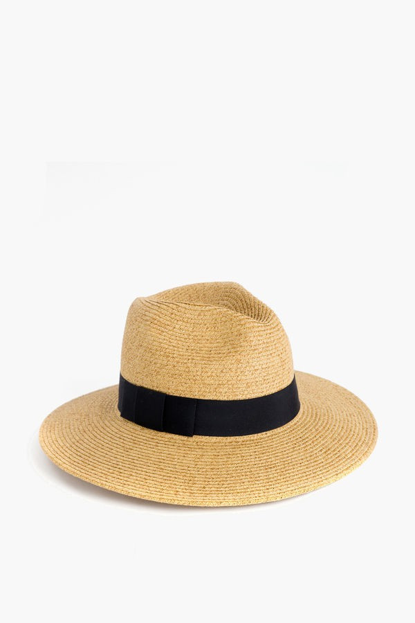 Black Wide Brim Sun Hat | Tuckernuck (US)