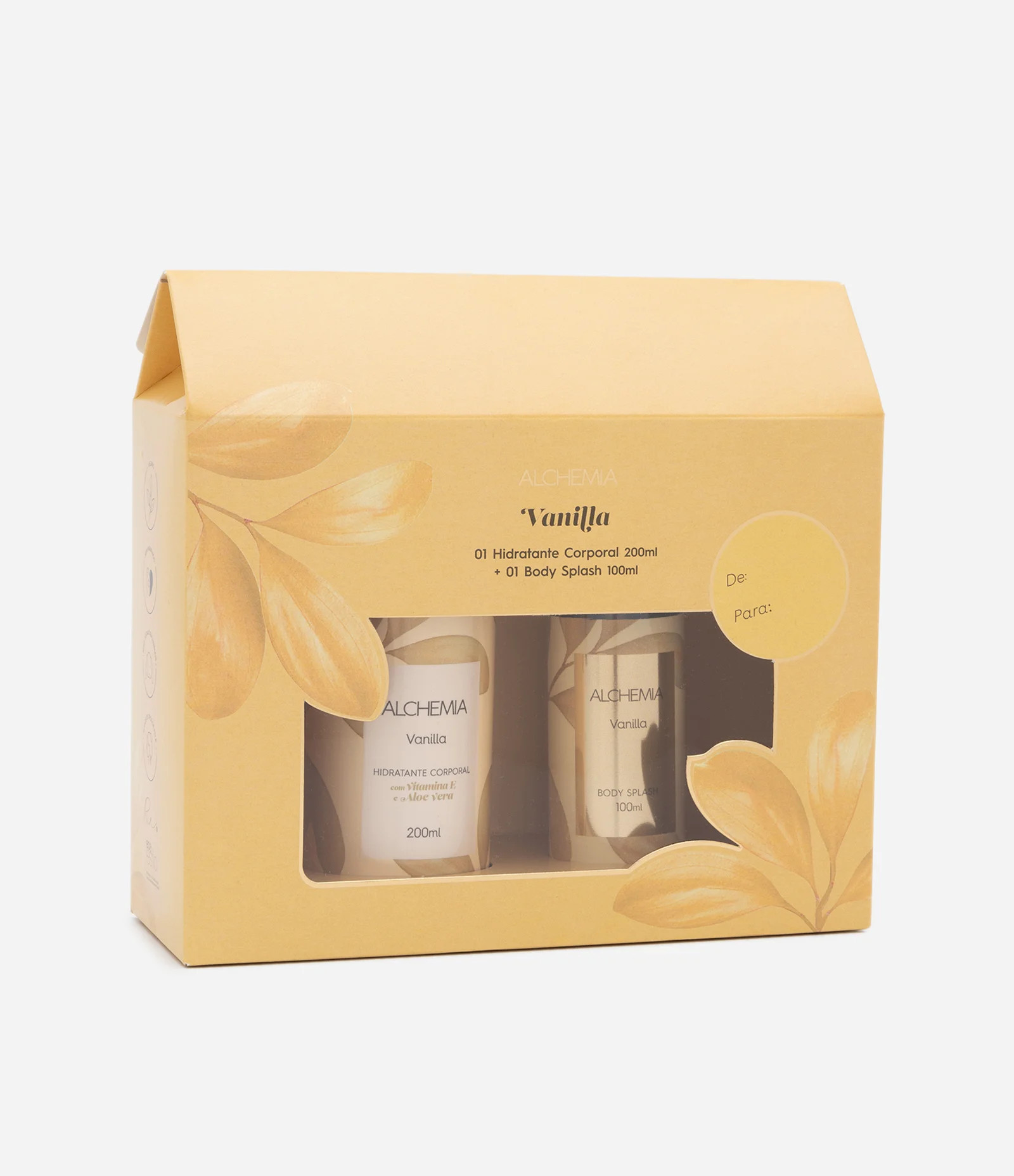 Kit Corporal Vanilla com Hidratante Corporal 200ml + Body Splash 100ml Alchemia KIT - Lojas Renne... | Renner (BR)