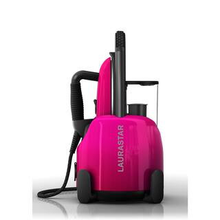 Lift Plus Steam Iron in Pinky Pop: Swiss Engineered 3-in-1 Steam Generator that Irons Steams and Purifies Your Clothes | The Home Depot