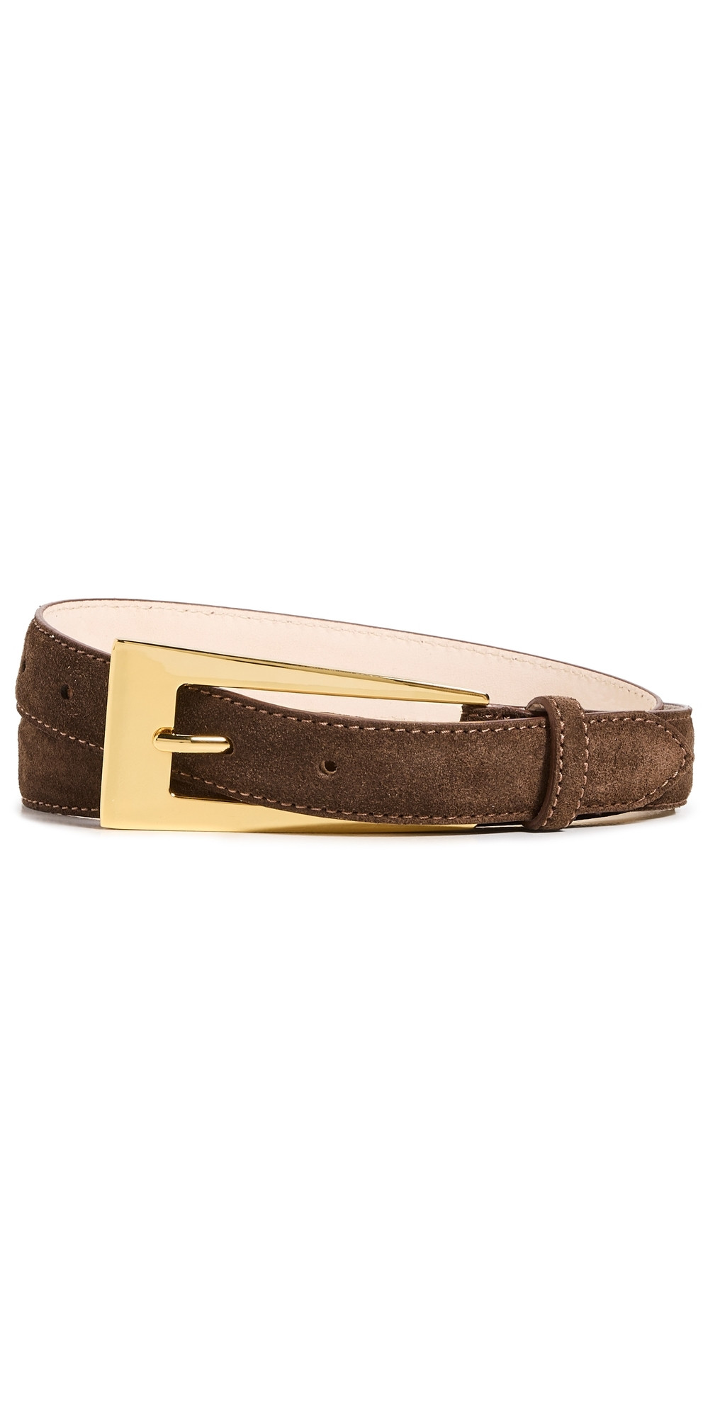 Aureum No.10 Chocolate Suede Belt Chocolate XXS | Shopbop