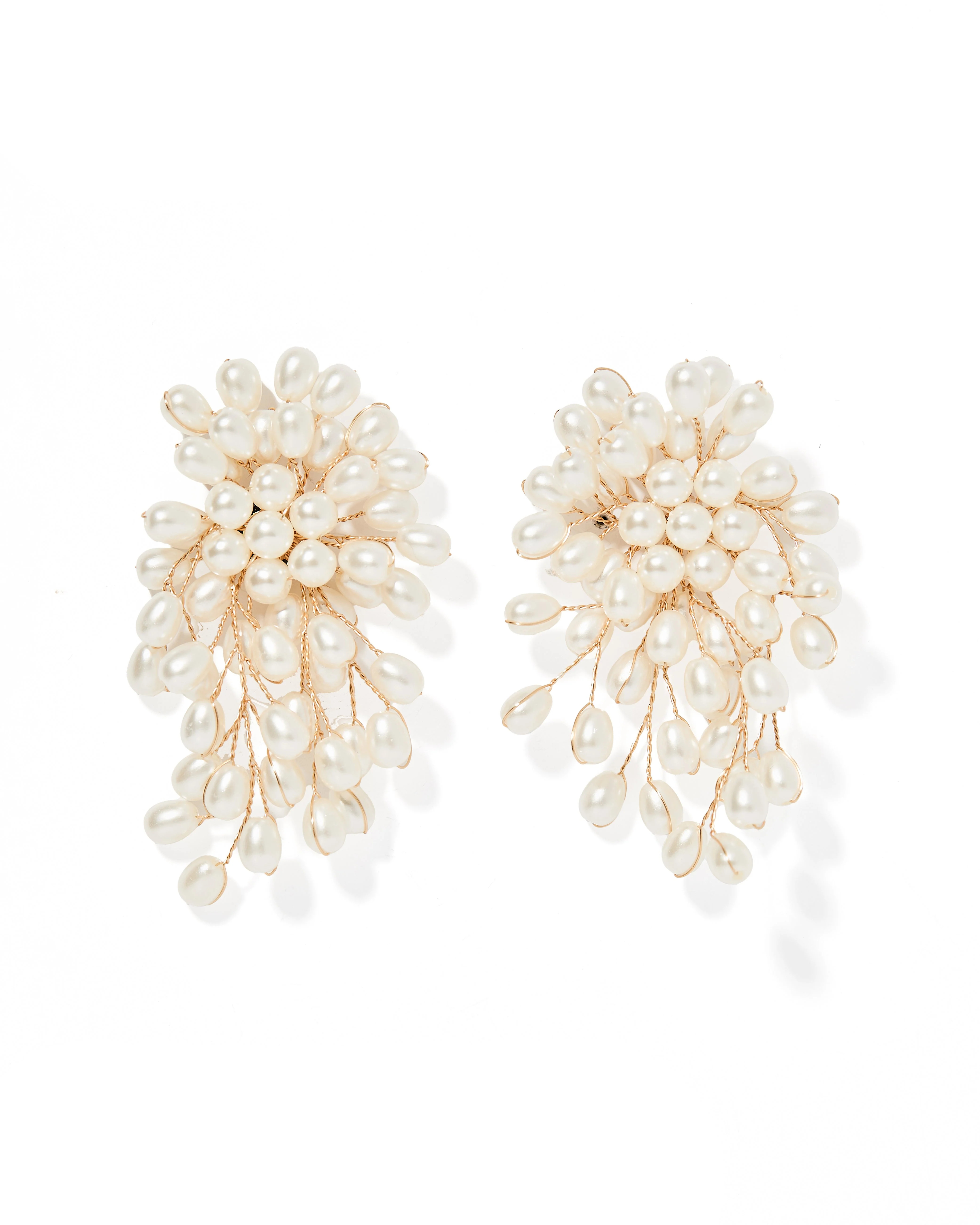 Ariel Pearl Statement Earrings - Shop LINNY CO | LINNY CO LLC