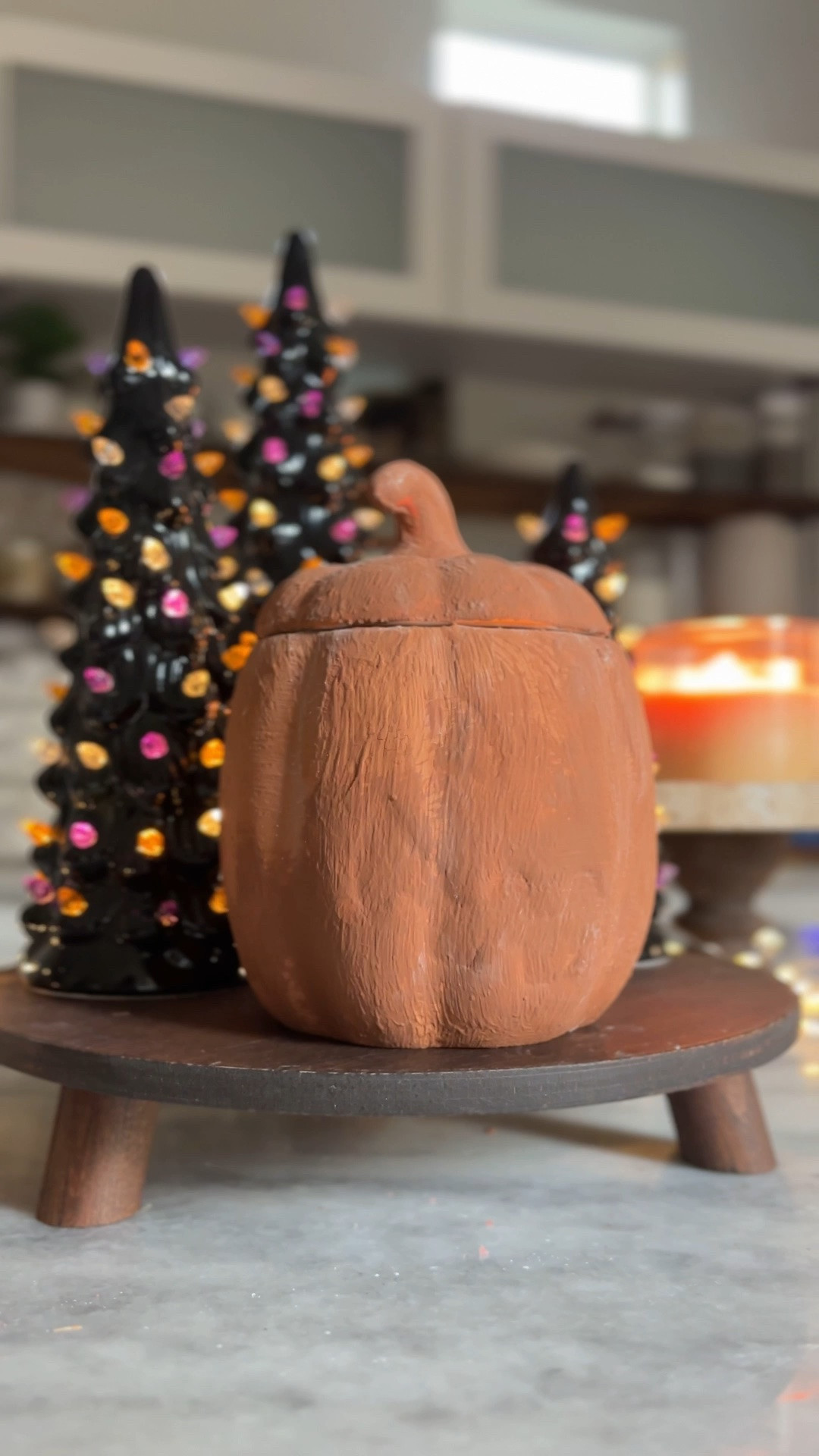 Nothing says homemade fall quite like a terracotta pumpkin. 🎃🤎

I transformed a glass pumpkin jar that was too bright for me into a cozy terracotta-style pumpkin using nothing but acrylic paint + cornstarch for that beautiful pottery texture. It’s an easy DIY that looks high-end and costs just a few dollars to make.

Save this idea for your fall decorating, Halloween crafts, or Augtober DIY list! Who else is already counting down to pumpkin season? 🍂

#FallDIY #PumpkinDecor #TerracottaDIY #HalloweenCrafts #DIYHomeDecor

#LTKdayinmylife #LTKmomlife #LTKHome