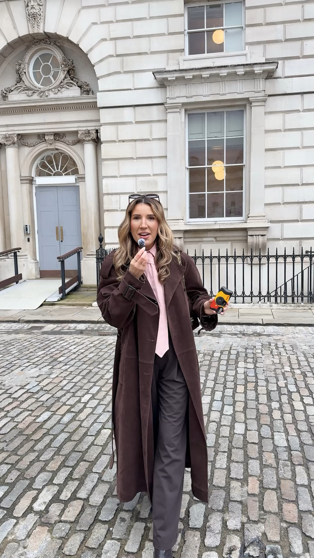 LTK gave me a disposable camera to shoot my day at LFW 📸 Here’s everything I am wearing, doing and seeing including a Paul Costello AW25 fashion show and an Oh Polly runway show. 

I absolutely loved this pink and brown outfit combo for my London Fashion Week outfit of the day and how good does the shirt and tie look. 

#LTKdayinmylife #LTKvlog #LTKootd