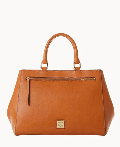 Saffiano Zip Satchel | Dooney & Bourke (US)