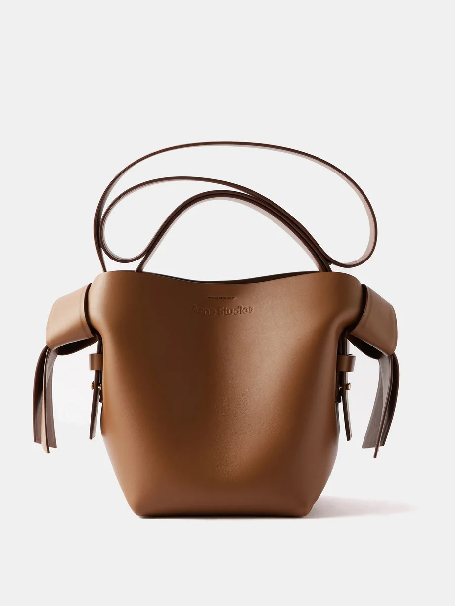 Musubi mini leather cross-body bag | Acne Studios | Matches (UK)