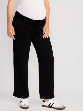 Maternity Rollover-Waist Sweatpants | Old Navy (US)
