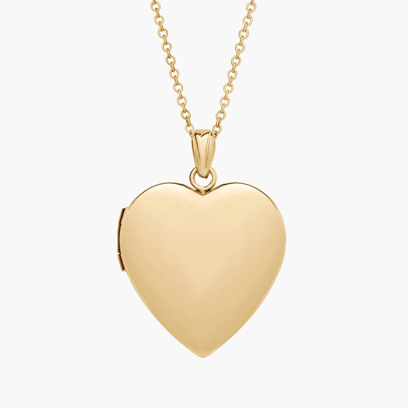 18" Sweetheart Locket in 14k Yellow Gold | Blue Nile