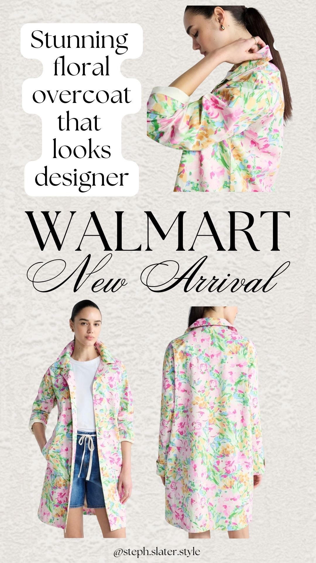The dreamiest floral overcoat 

#LTKWorkwear #LTKMothersDay #LTKSeasonal