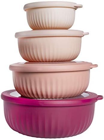Pink Prep Bowls | Amazon (US)