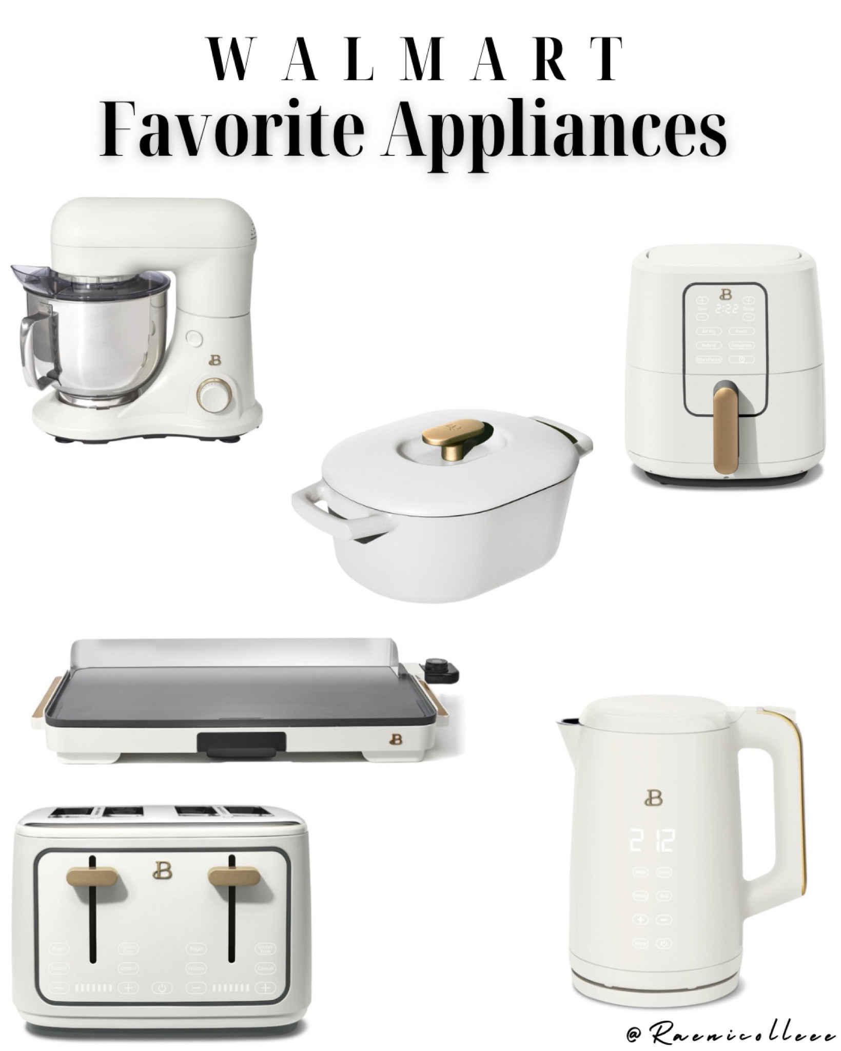 My favorite Walmart appliances by Drew Barrymore Beautiful Collection 

#kitchen 

#LTKfindsunder100 #LTKsalealert #LTKhome