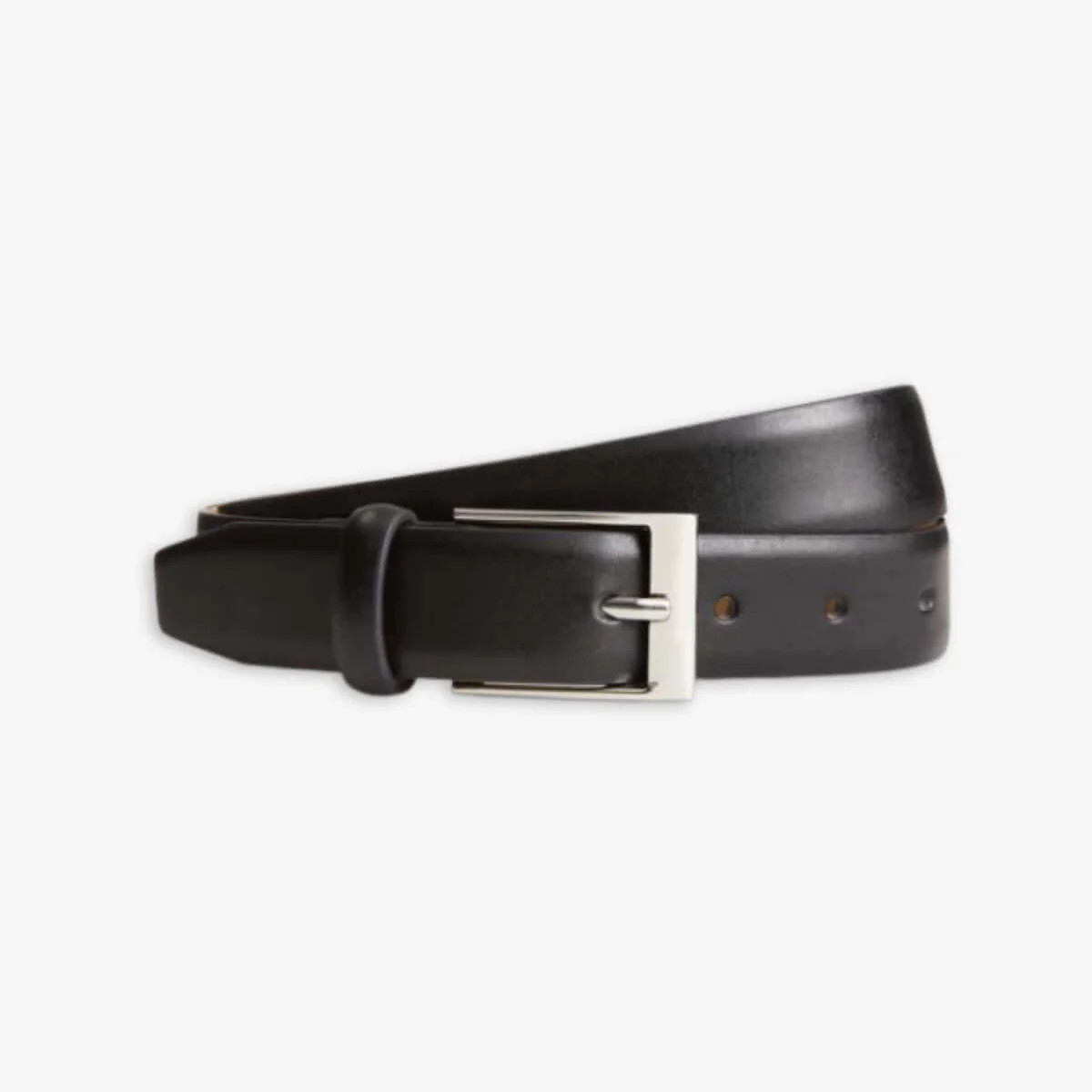 Boys Dress Belt | Black Leather - Appaman | Appaman Children's Clothing