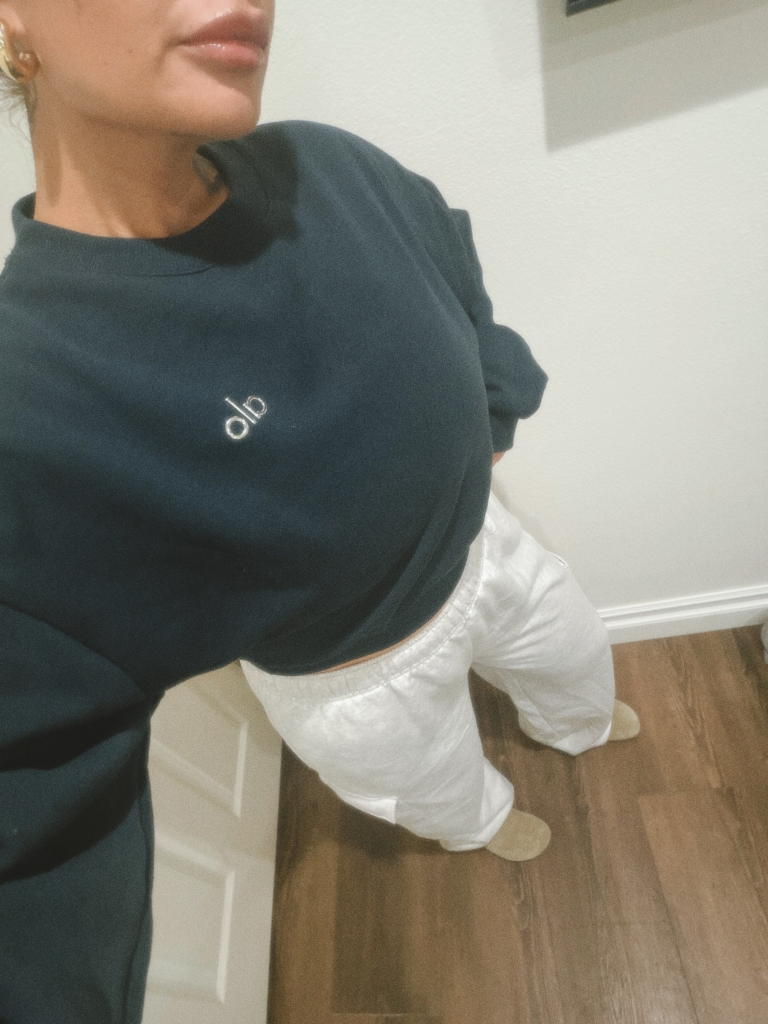 Sweater: M ||  Pants: L 

#LTKdayinmylife #LTKfitnessgoals #LTKstorytime