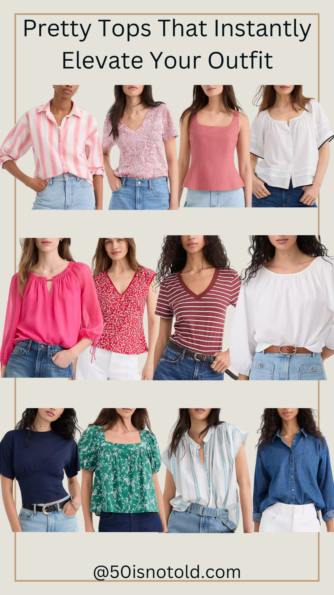 Lightweight Tops You’ll Love This Season 

 #LTKgrwm #LTKootd #LTKOver40