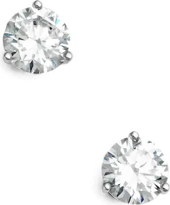 Cubic Zirconia Stud Earrings - 2ct. | Nordstrom