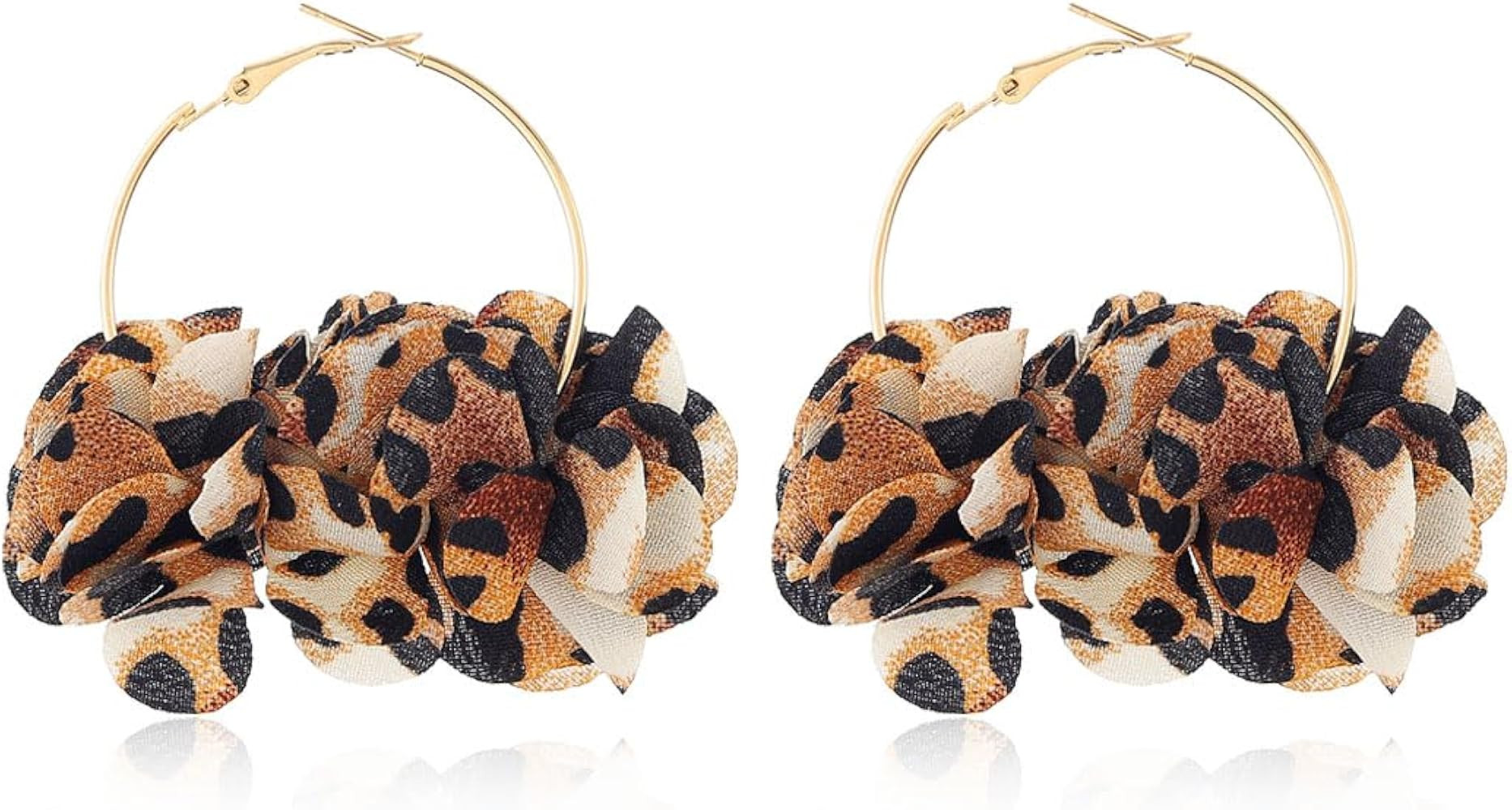 Flower Earrings for Women Dangle Statement Vacation Festival Jewelry | Amazon (US)