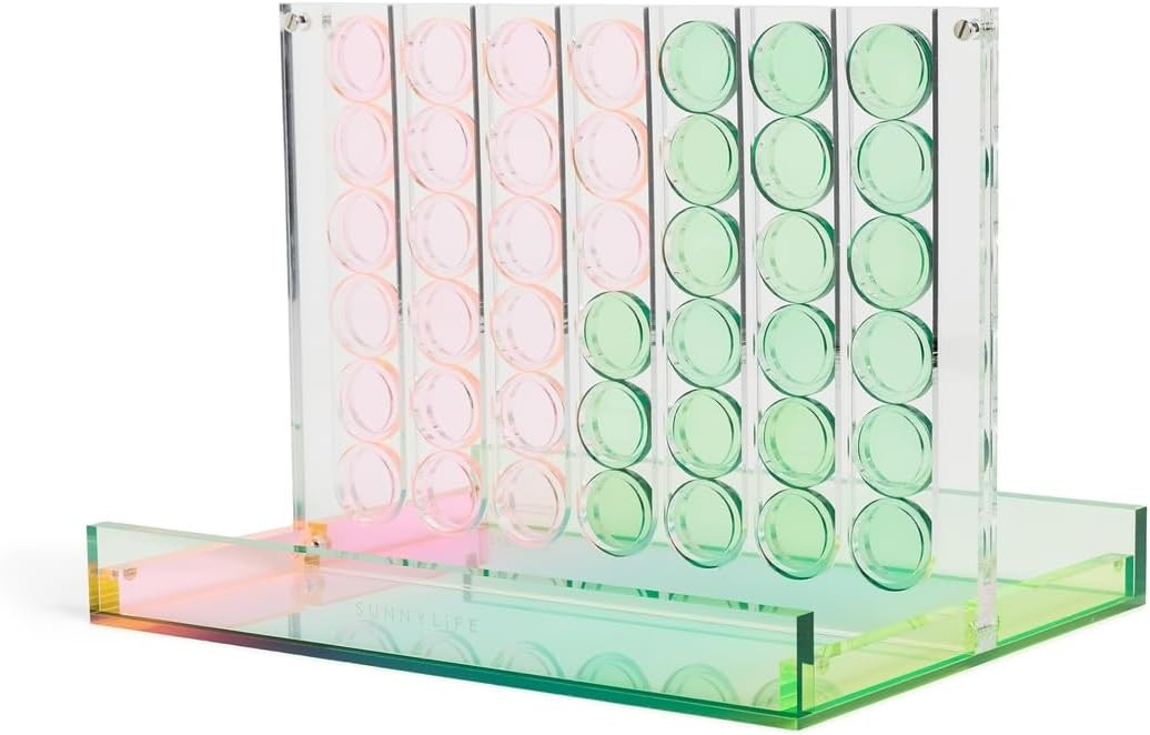 SunnyLife Women's Lucite 4 in a Row | Amazon (US)