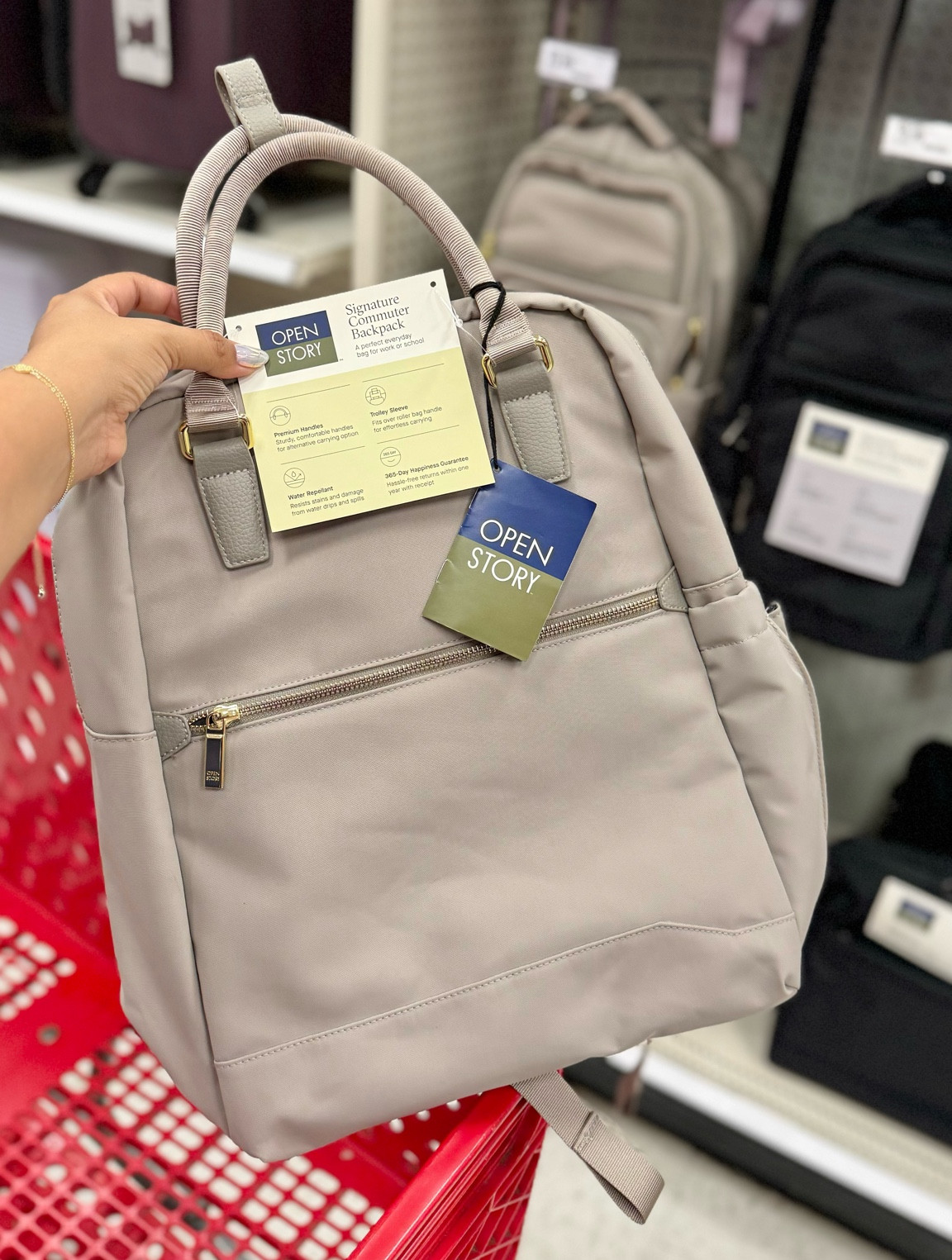 The Open Story commuter backpacks are on sale for Target Circle Week! You can save 30% off right now😊