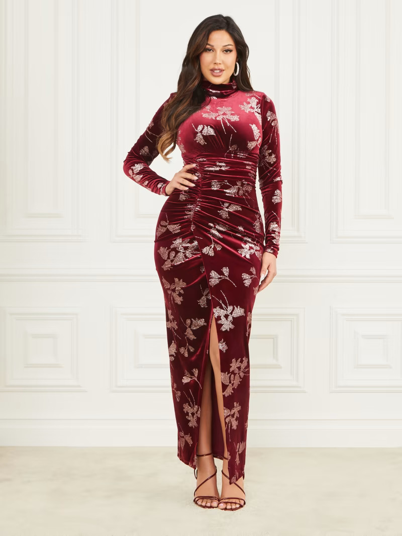 Angelica Velvet Maxi Dress | Guess (US)