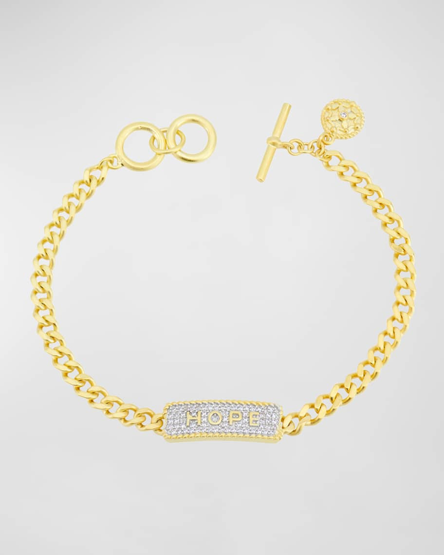 Freida Rothman Hope Chain Link Bracelet | Neiman Marcus