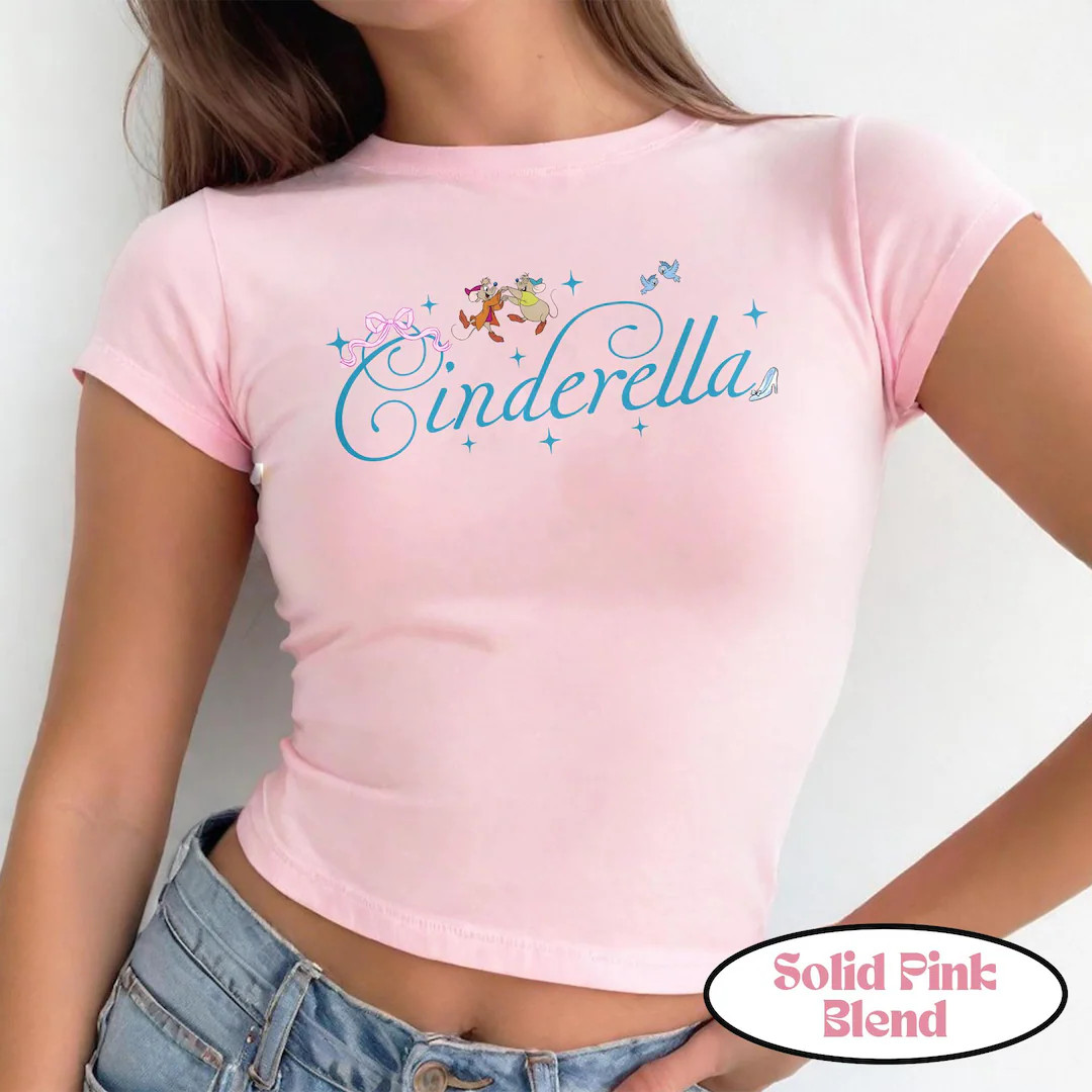 Disney Cinderella Baby Tee, Princess Cinderella Coquette Bow Baby Tee, Magic Kingdom Girls Trip, ... | Etsy (US)
