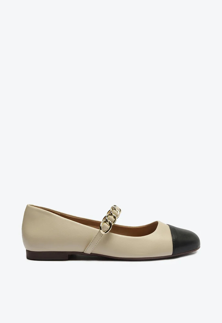 Sapatilha Nude Anacapri Corrente Mary Jane | ZZ Mall (BR)