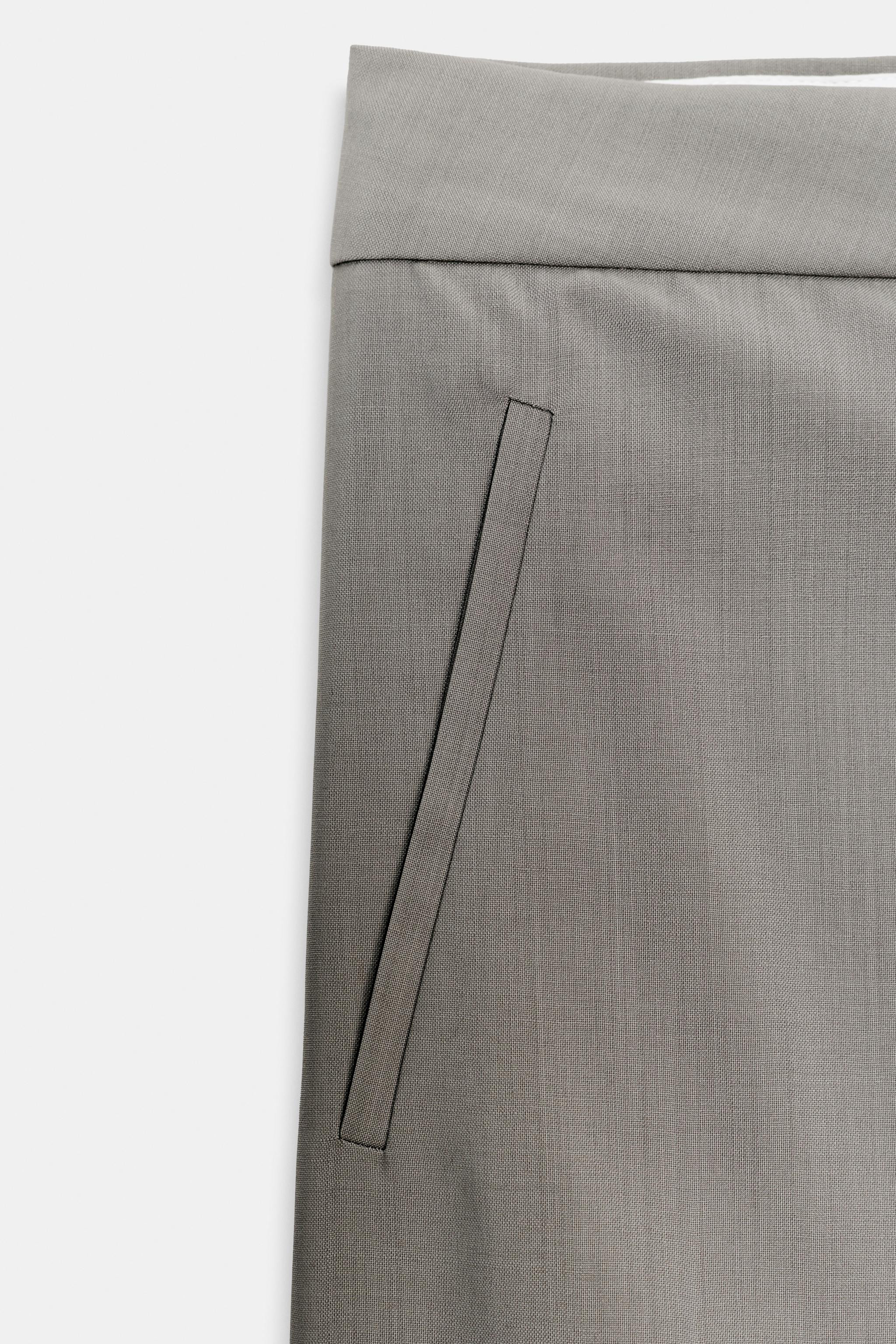 ASYMMETRIC WOOL SKIRT W COLLECTION | Zara UK