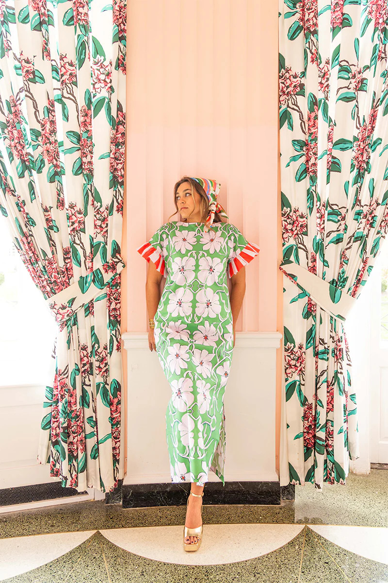 Palm Green© Poppy Dress Long | House Of MBR