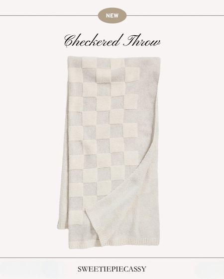 Shopbop: Barefoot Dreams 💤 

The cutest new barefoot dreams checkered throw! Make sure to keep an eye out for my upcoming sales starting March 8th!💫

#LTKhome