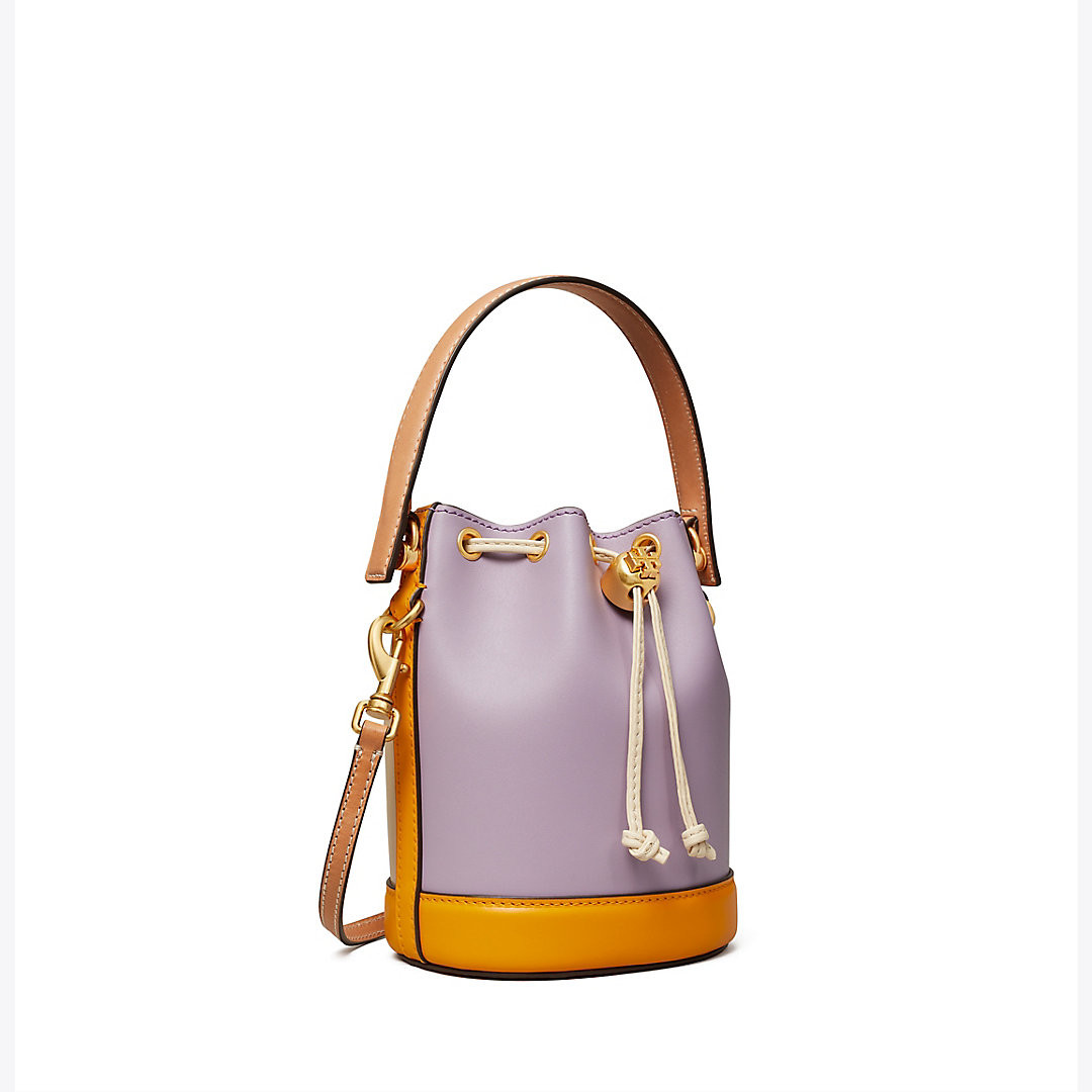 Tory Burch Colorblock Mini Bucket Bag | Tory Burch (US)