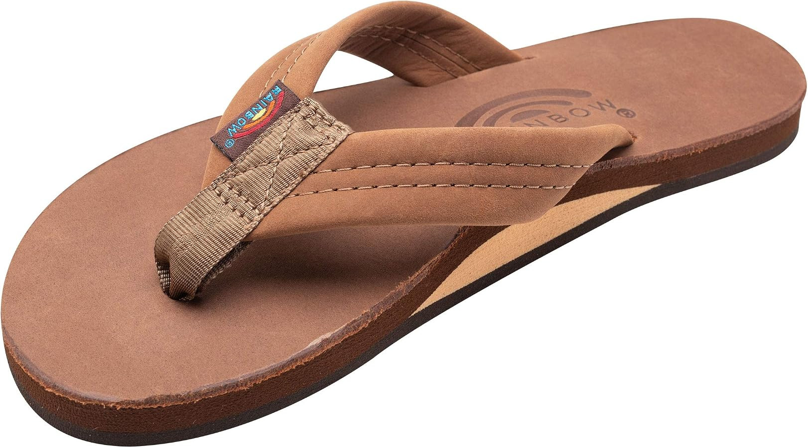 Rainbow Sandals Women's Single Layer Premier Leather | Amazon (US)