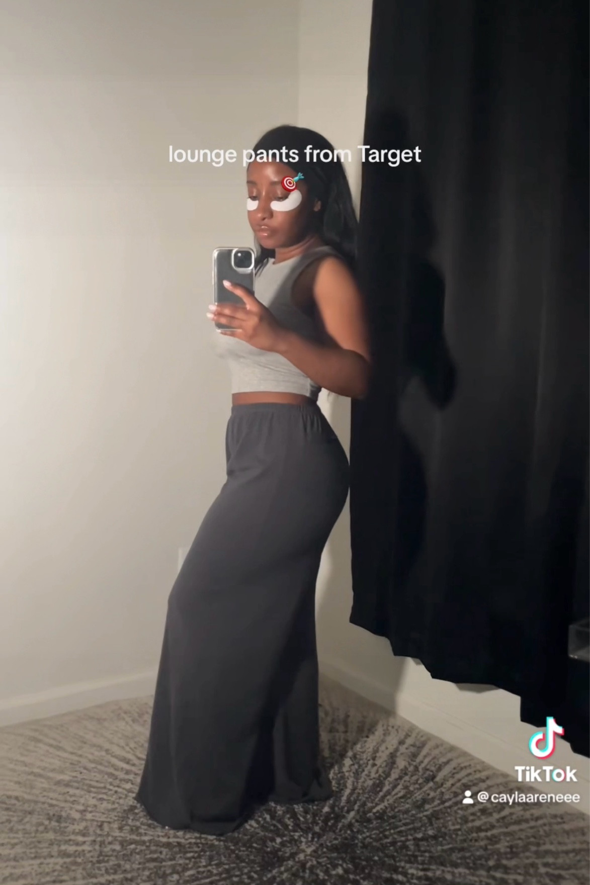 wide leg lounge / pajama pants from Target! I am wearing an XS.

#LTKFindsUnder50