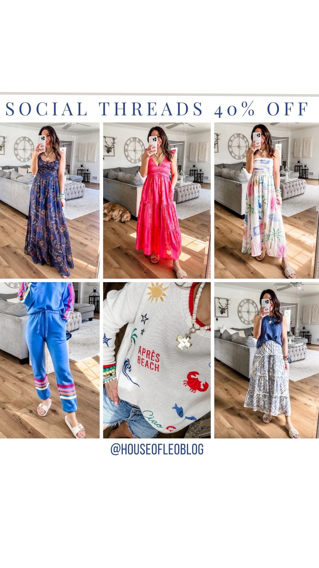 Social Threads extra 40% off

#LTKSaleAlert #LTKOver40 #LTKPetite