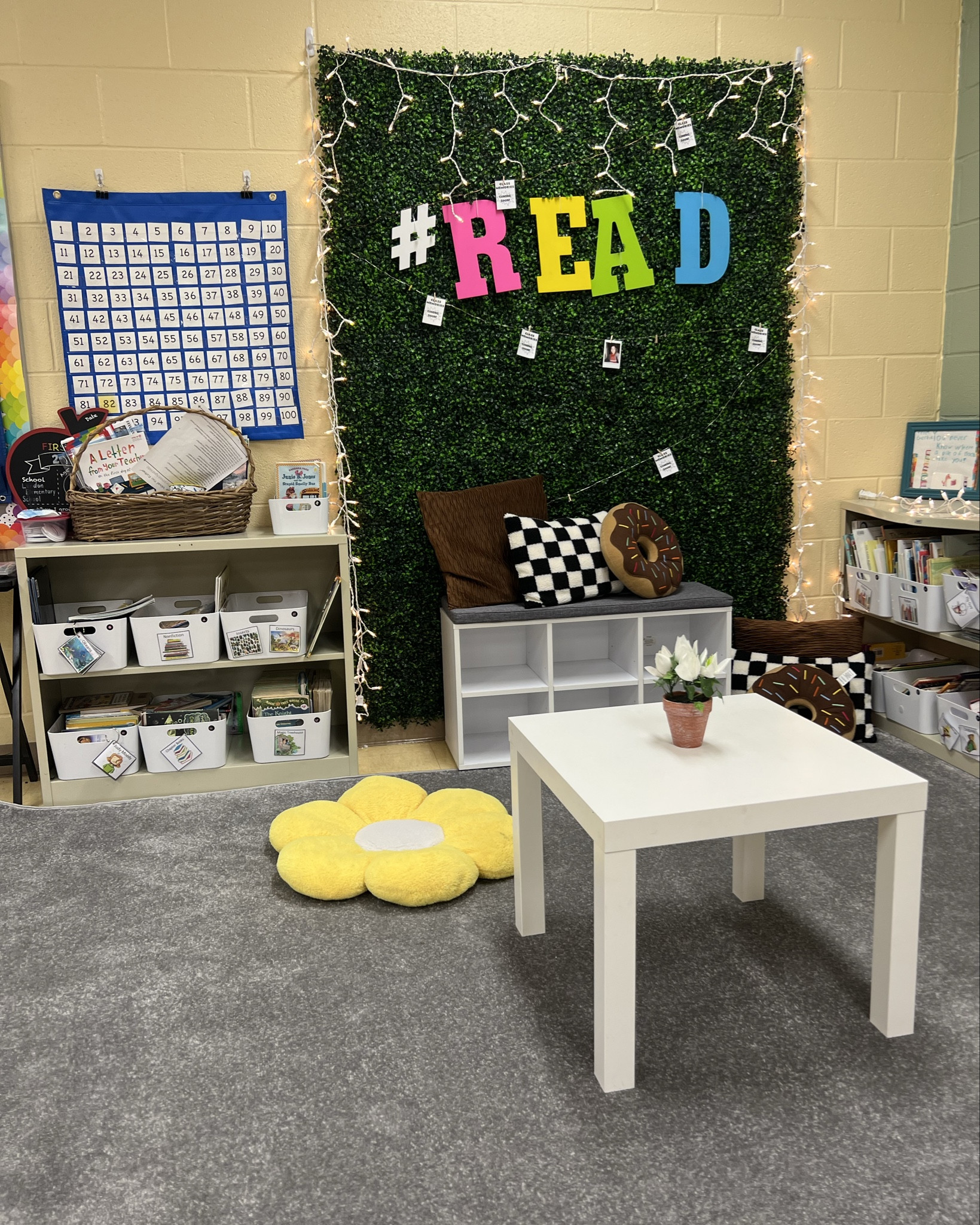 Classroom library refresh! 

Classroom, amazon finds, classroom decor, home decor, amazon rug, amazon bench, organization bench, checkered pillows, brown pillows, donut pillows, ikea table, ikea organization, teacher finds, teacher style, classroom supplies 

#LTKfindsunder100 #LTKhome #LTKkids