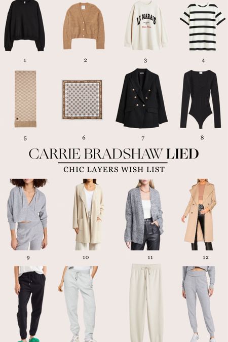 This weeks wish list are some of my favorite chic layering pieces and why. Also sharing a few ways I would style these pieces on CrrieBradshawLied.com